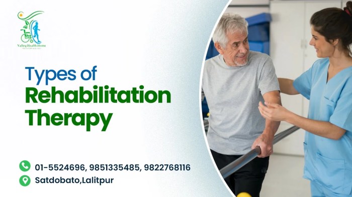 Rehabilitation therapy